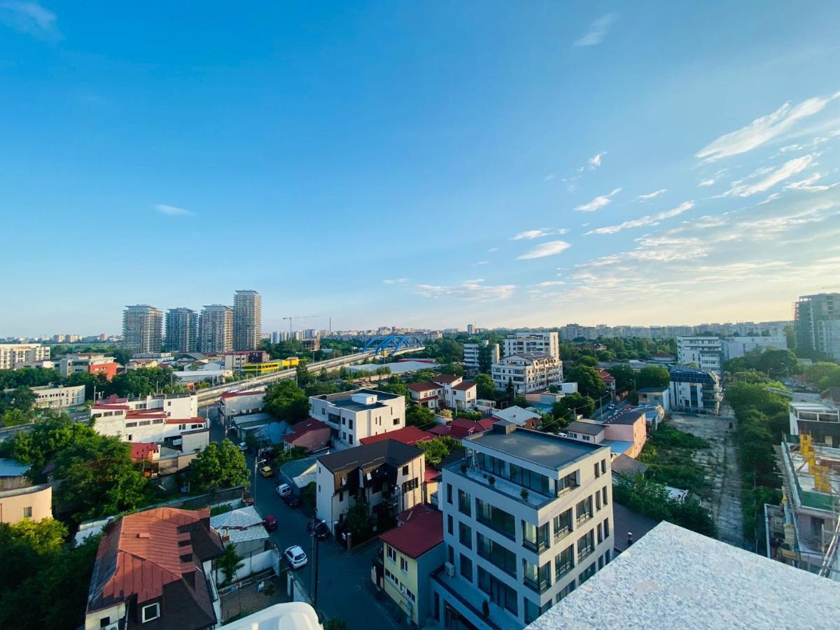 Soho Apartment - City View With Rooftop Garden Bucarest Exterior foto